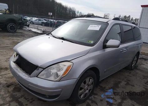 2008 Hyundai Entourage Gls/Limited z USA, uszkodzony, nr VIN KNDMC233X86054683